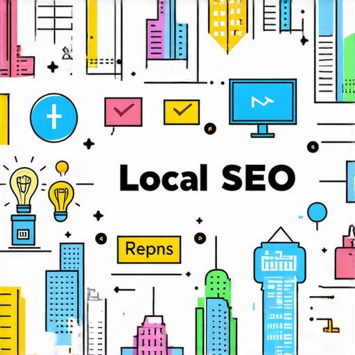 Illustration showcasing advanced local SEO strategies for Google Maps 3-Pack dominance