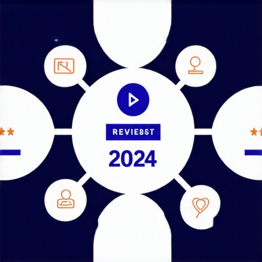 Local SEO Strategies 2024 Infographic illustrating local SEO tactics including reviews, engagement, and citations for 2024.