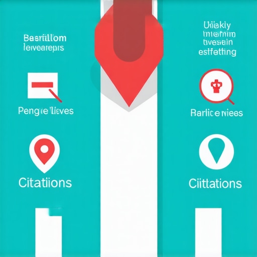 Flowchart illustrating core steps to optimize Google My Business profile for better local rankings.