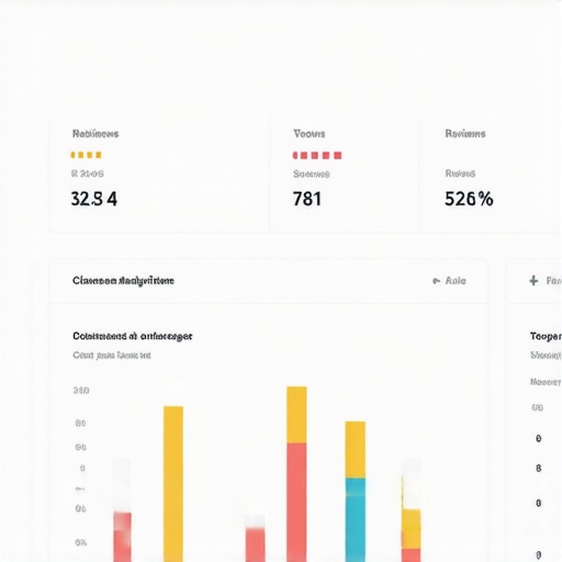 GMB dashboard showing reviews, analytics, and posts
