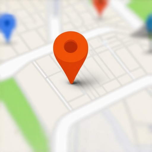 Person moving a pin on Google Maps for accurate business placement.