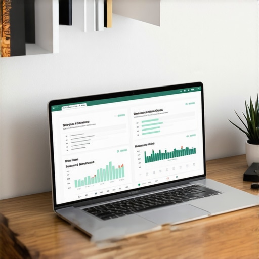 Screenshot of SEO and citation management software on a computer monitor.