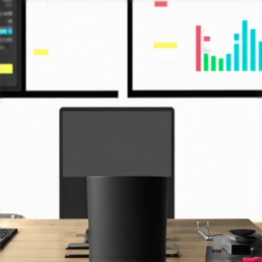 Person analyzing local SEO tools on computer to maintain Google My Business rankings