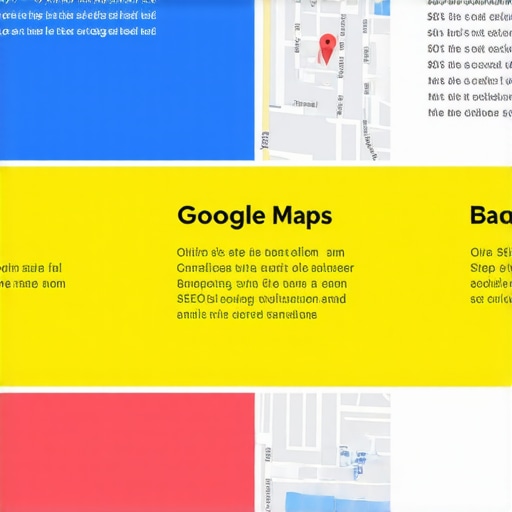 Infographic outlining key steps to boost Google Maps visibility and local SEO