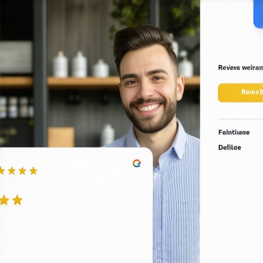 Business owner actively replying to customer reviews on Google My Business, showcasing engagement