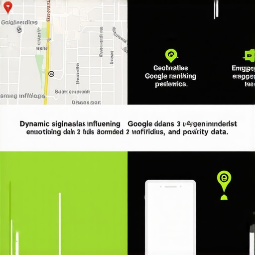 Key Signals in Google Maps Rankings 2026 Infographic showing real-time engagement and proximity factors affecting Google Maps 3-Pack rankings.